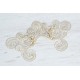 Ivory bride lace veil