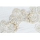 Ivory bride lace veil
