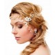 Bridal headband ribbon 
