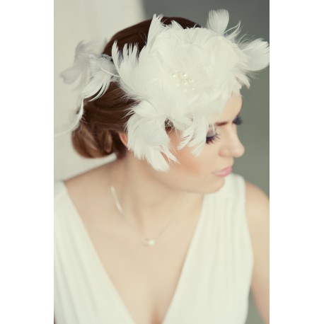 Wedding hair flower crown