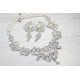 Chunky bridal necklace set