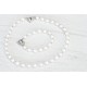 Vintage style classic wedding pearls set
