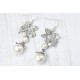 Handmade crystals earrings