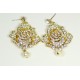 Wedding stud pearls earrings