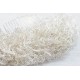 Silver crochet hair comb