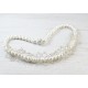Handmade bridal pearl necklace