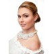 Huge bridal pearls necklace
